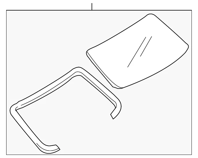 Back Glass - Mazda (gs3l63930e)
