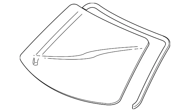 Windshield - Mazda (gs3m63900b)