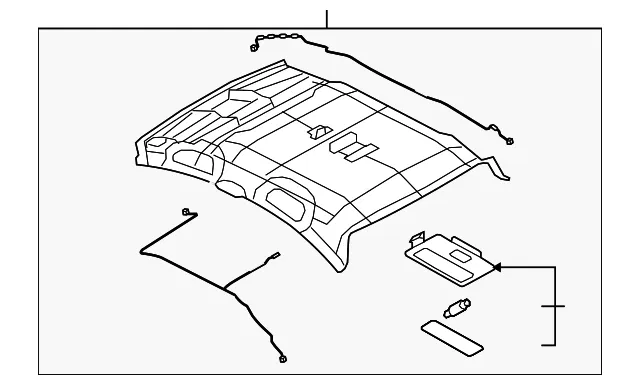 Headliner - Mazda (gs3r68030g75)