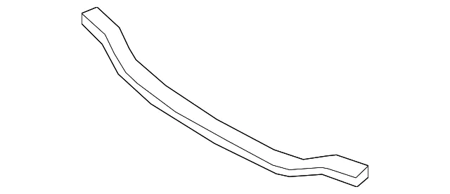 Radiator Support Air Deflector Seal - Mazda (gsh7502g2)