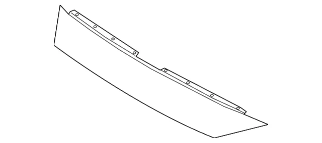Grille Molding - Mazda (gsh7507e1pr)