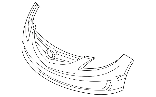 Bumper Cover - Mazda (gsyl50031cbb)