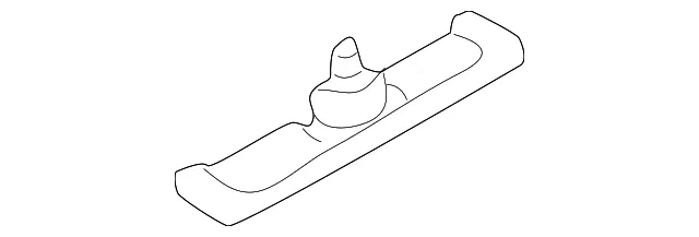 Windshield Washer Hose Holder - Mazda (h38067c34)