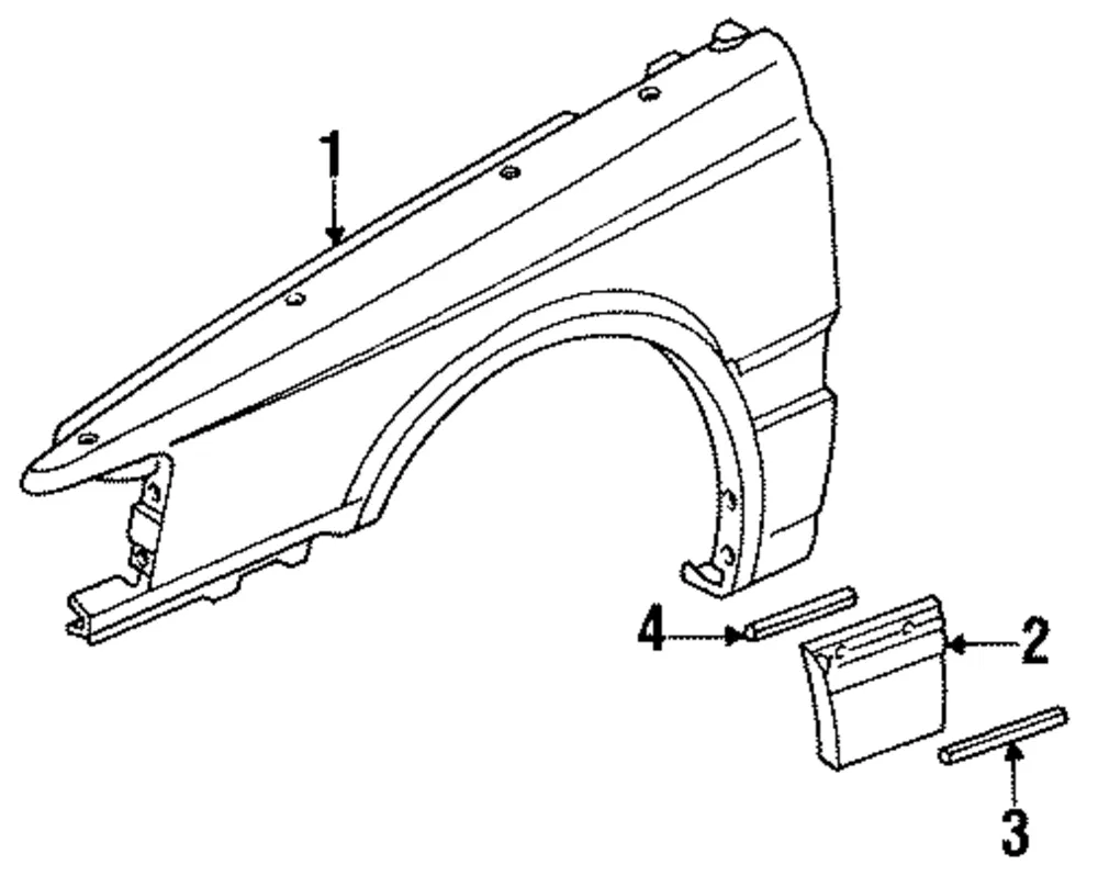 Molding - Mazda (hf0650681)