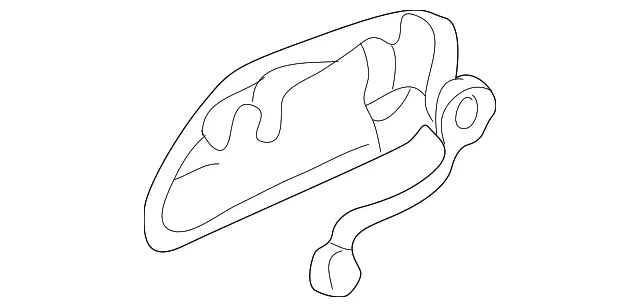 Handle, Outside Plug - Mazda (hg30584a9)