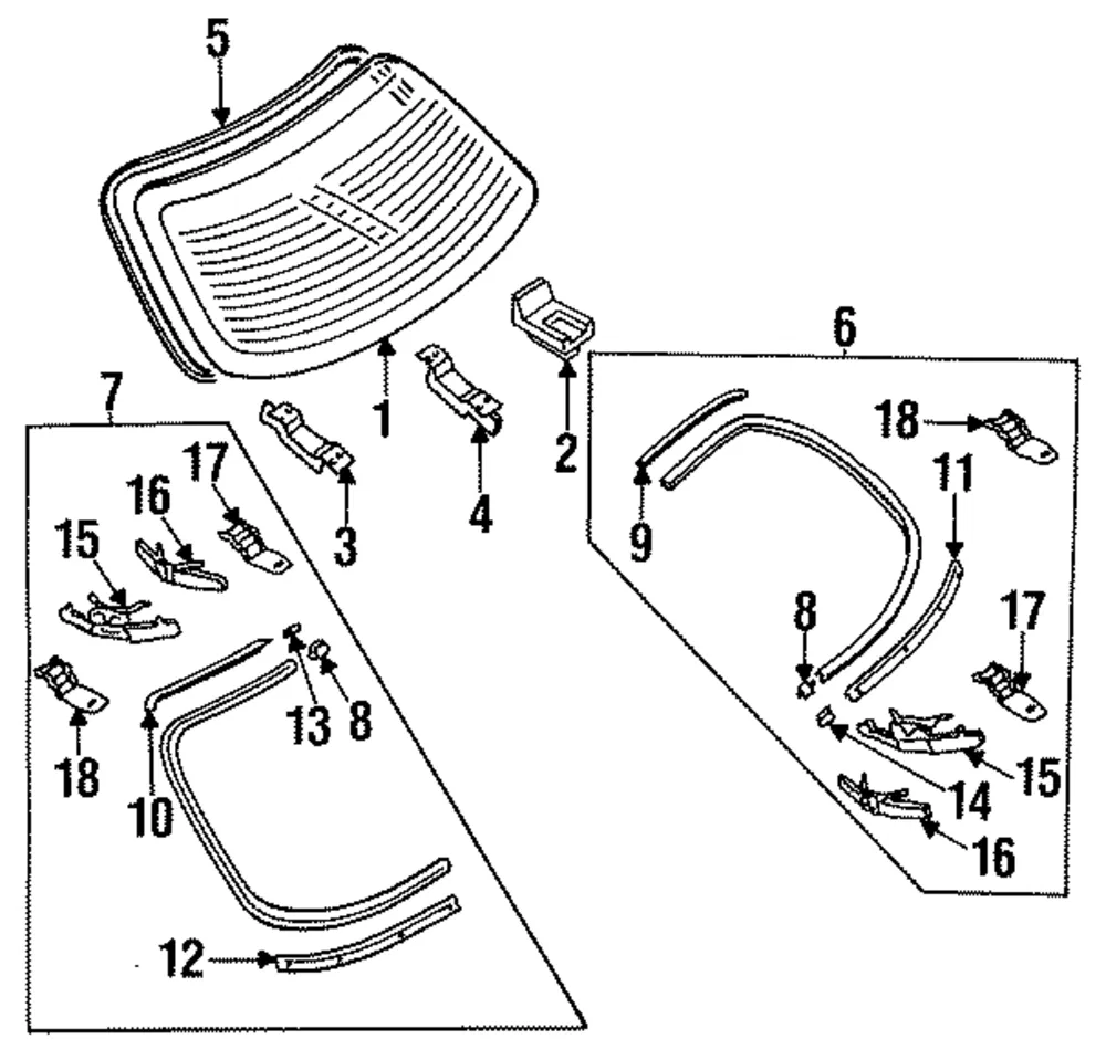 Glass - Mazda (hg3063930)