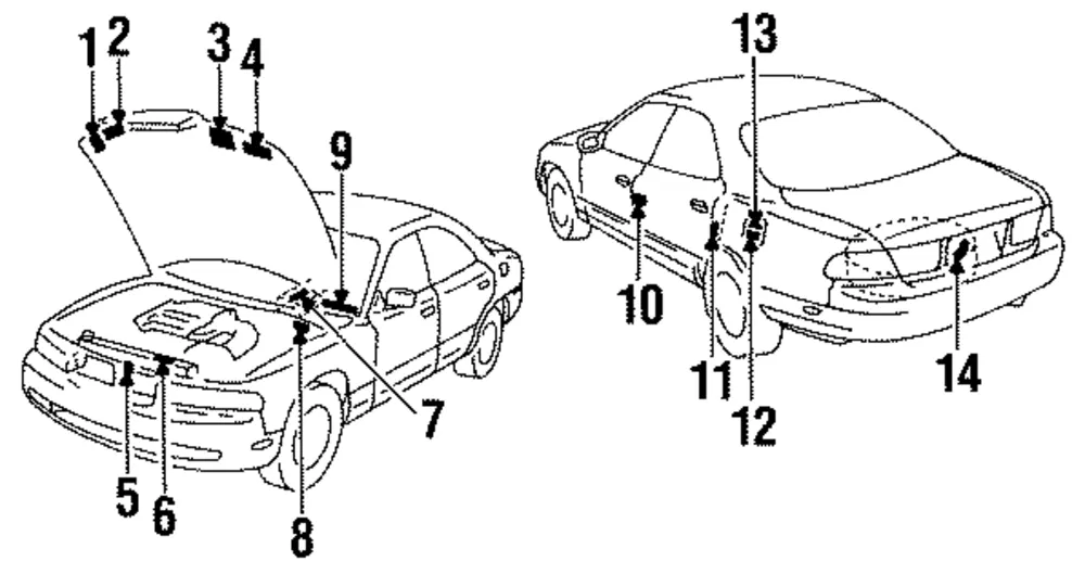 Emission Label - Mazda (hg3069036c)