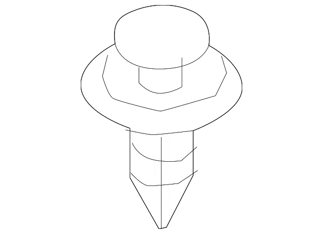 Headliner Fastener - Mazda (k13168865a)