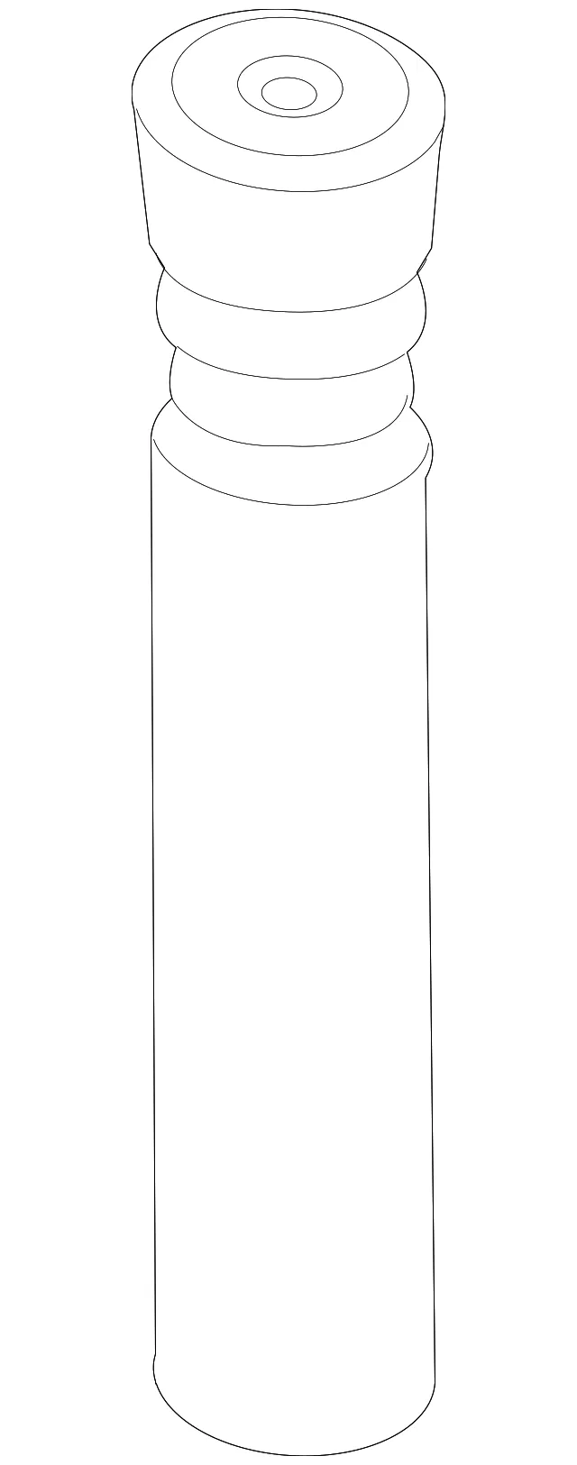 Bumper - Mazda (kb7w281a0)