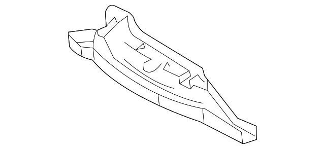 Center Grille - Mazda (kb7w507p0)