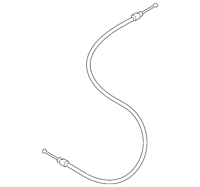 Fuel Filler Door Release Cable - Mazda (kb7w56880a)