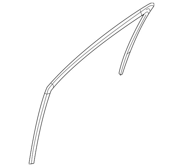 Window Channel - Mazda (kb7w59605b)