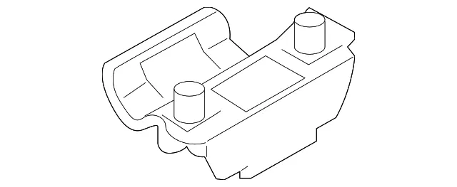 Upper Quarter Trim Clip - Mazda (kb7w68ad2)