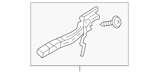 Handle Base - Mazda (kb7w7342x)