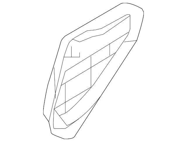 Door Shell Access Panel - Mazda (kb7w73973)