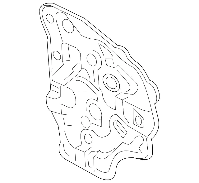 Door Panel Carrier - Mazda (kb7w7397x)