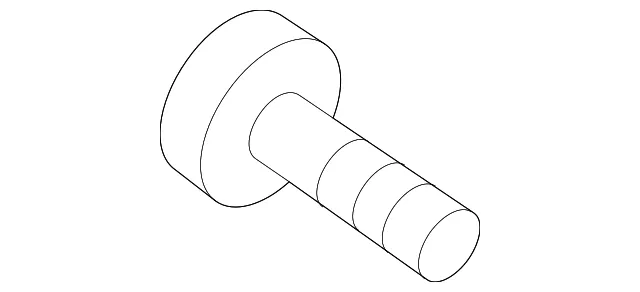 Sunroof Glass Screw - Mazda (kbg7699w6)