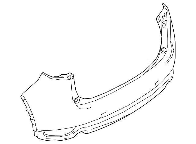 Bumper Cover - Mazda (kbyb5022xbbb)