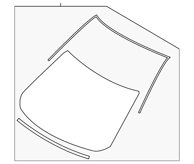 Windshield - Mazda (kc9f63900c)
