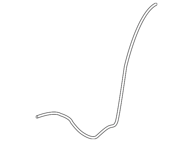 Windshield Washer Hose - Mazda (kd3d67501a)