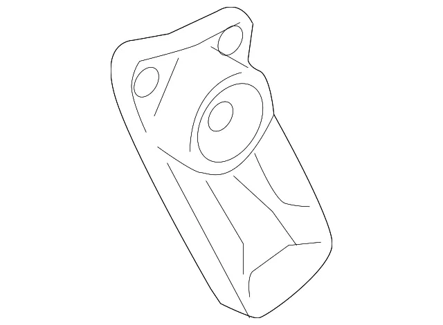 HVAC Mode Door Lever Link - Mazda (kd4561b20)