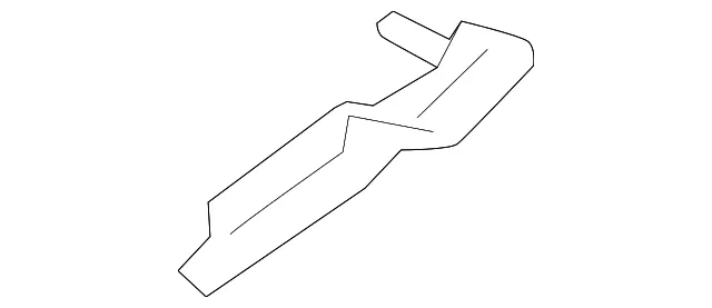 Folding Seat Latch Release Handle Bracket - Mazda (kd4957x12)