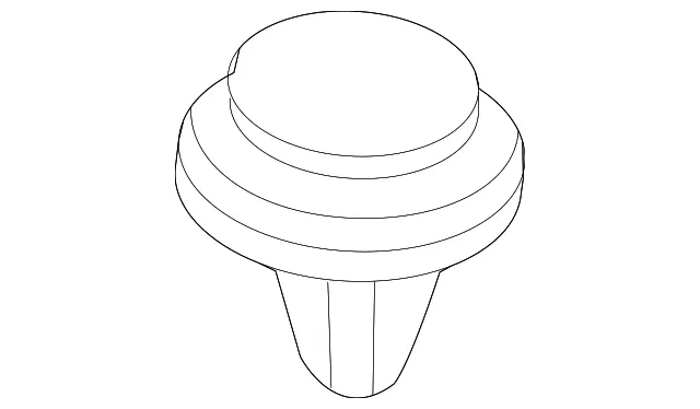Upper Quarter Trim Fastener - Mazda (kd5356399)