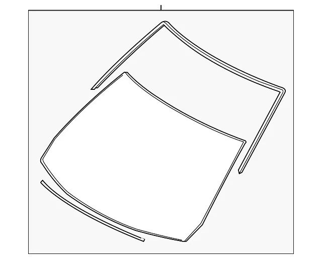 Windshield - Mazda (kj0463900b)