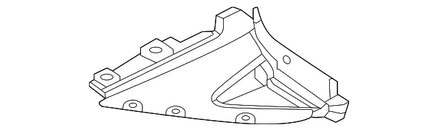 Splash Shield - Mazda (kpf156114)