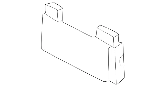 Bumper Cover Cap - Mazda (kpf250103)