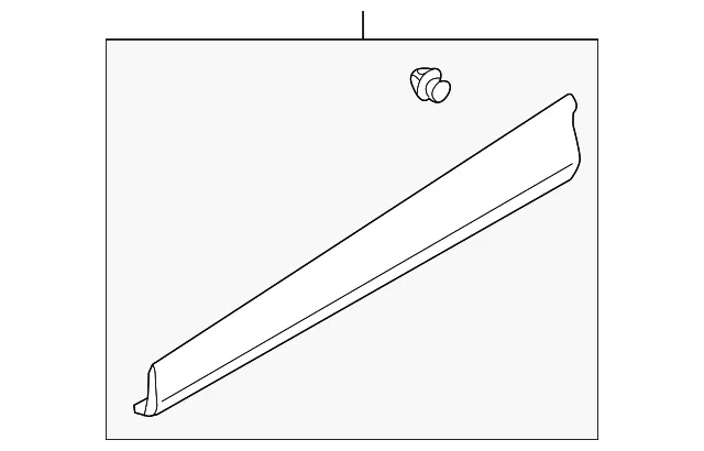Door Molding - Mazda (kpg251rax2p)