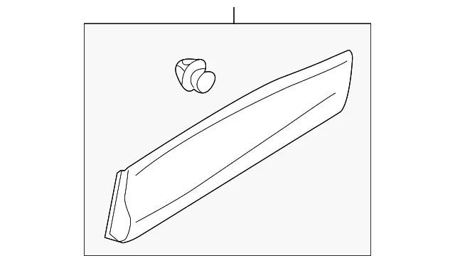 Door Molding - Mazda (kpg251rdx51)