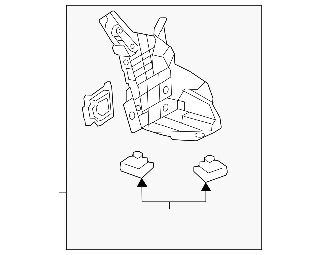Splash Shield - Mazda (ksd450350)
