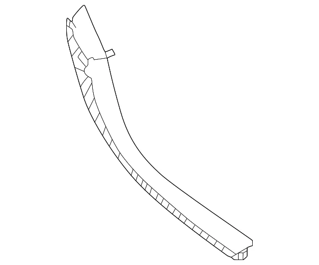 Grille Molding - Mazda (ksd4507j0)