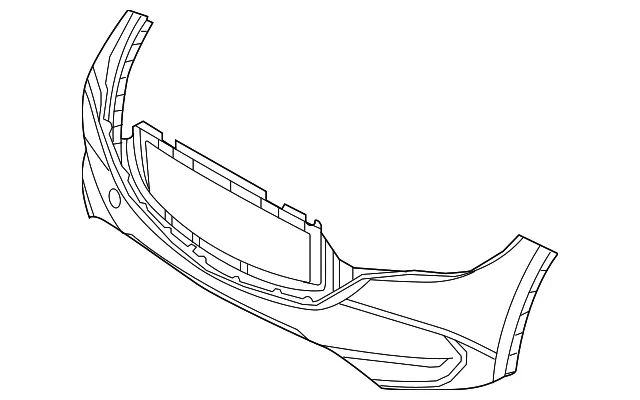 Bumper Cover - Mazda (ksd550031abb)