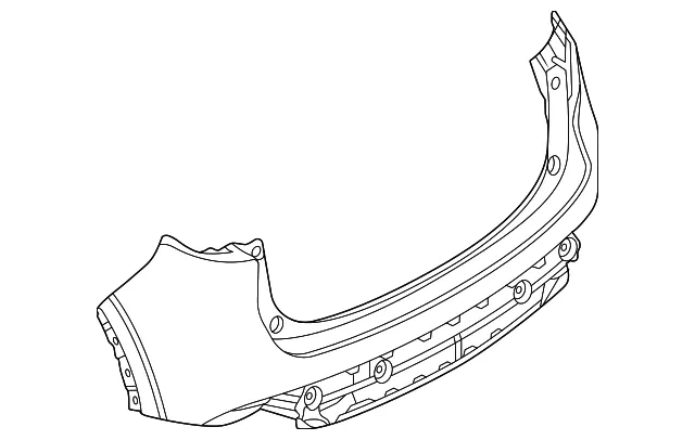 Bumper Cover - Mazda (ksd550221bbb)