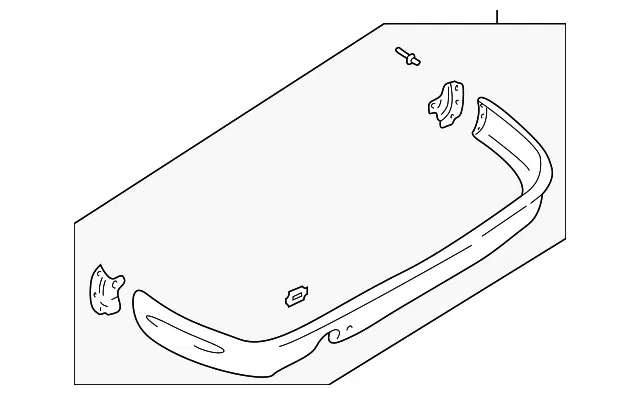 Spoiler Assembly - Mazda (l09351980c92)