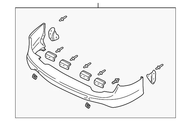 Spoiler Assembly - Mazda (l093519k0b48)