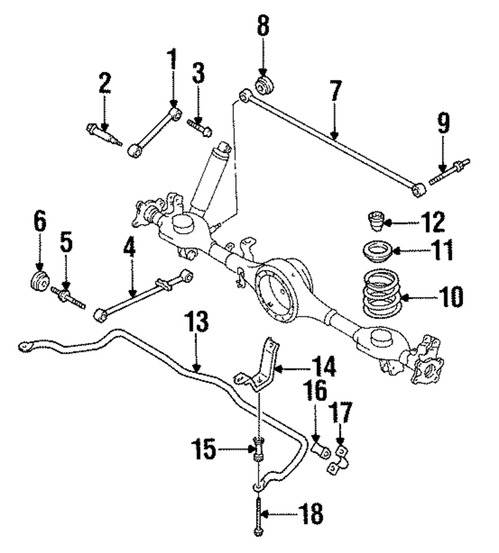 Bumper - Mazda (la0128110)