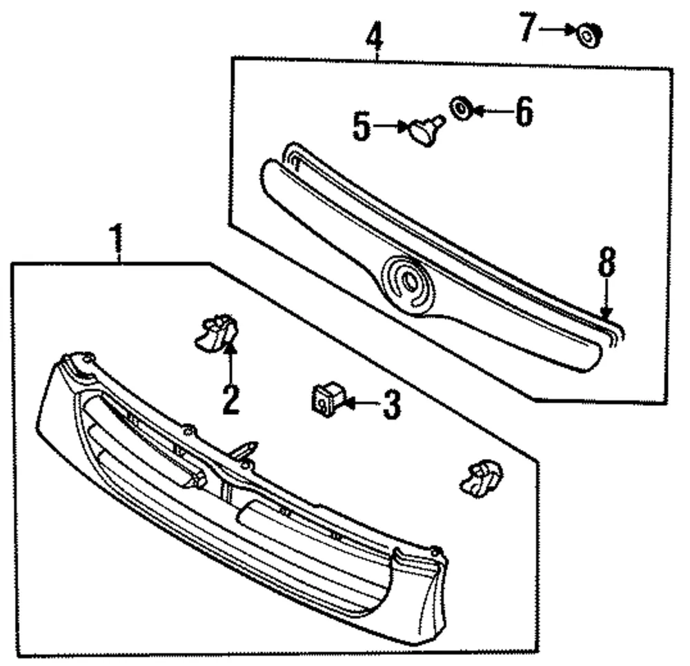 Molding Nut - Mazda (la01504kya)