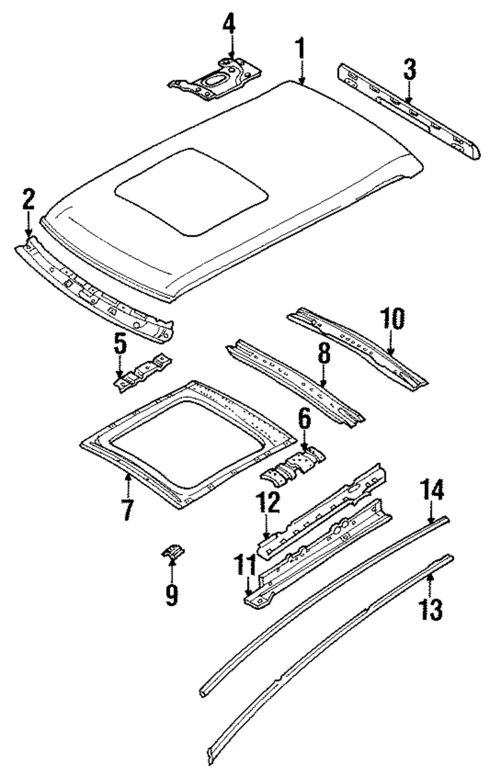 Drip Molding - Mazda (la0150511g)