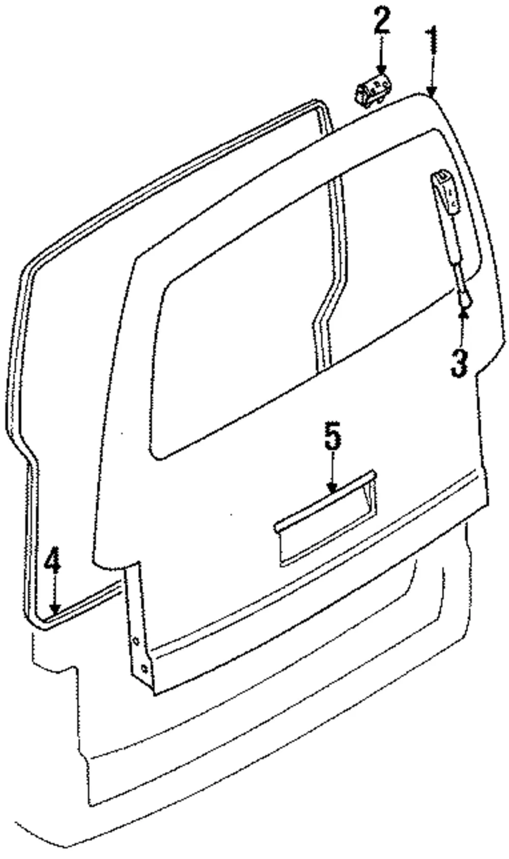 Hinge - Mazda (la0162210b)