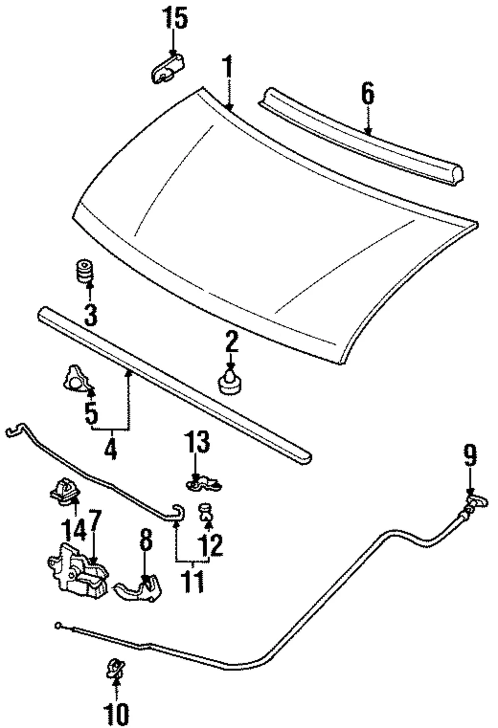 Hood - Mazda (lb8252310k)
