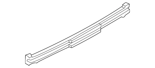 Bumper Cover Reinforcement - Mazda (lc6250260a)