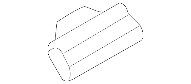 Door Window Belt Weatherstrip Spacer - Mazda (lc6250664a)