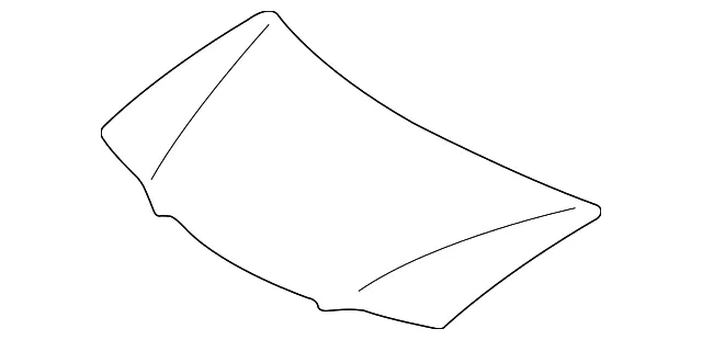 Hood Panel - Mazda (lc6252310e)
