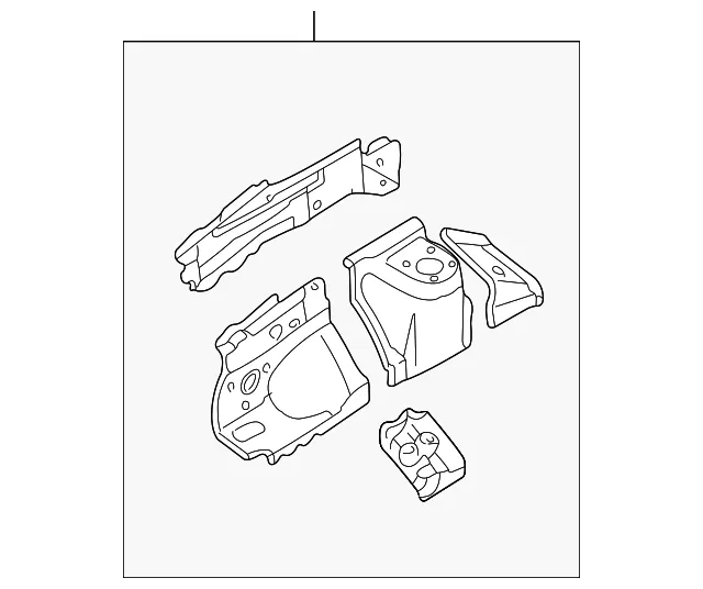 Apron Assembly - Mazda (lc6254210l)