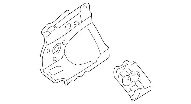 Fender Apron Extension - Mazda (lc6254220g)