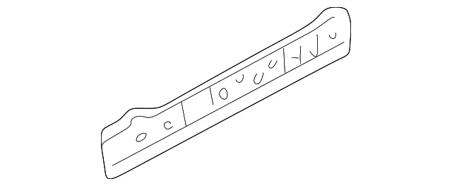 Rocker Panel Reinforcement - Mazda (lc6254950b)