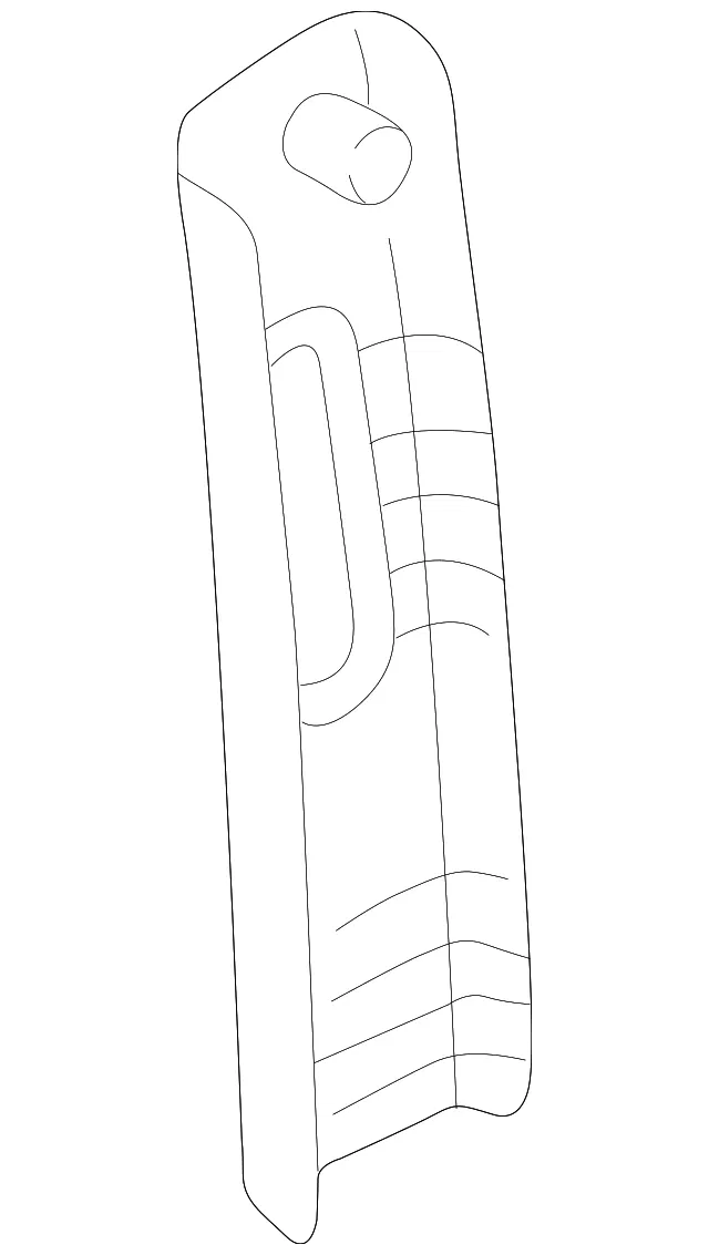 Door Pillar Post Trim Set - Mazda (lc6268190a80)